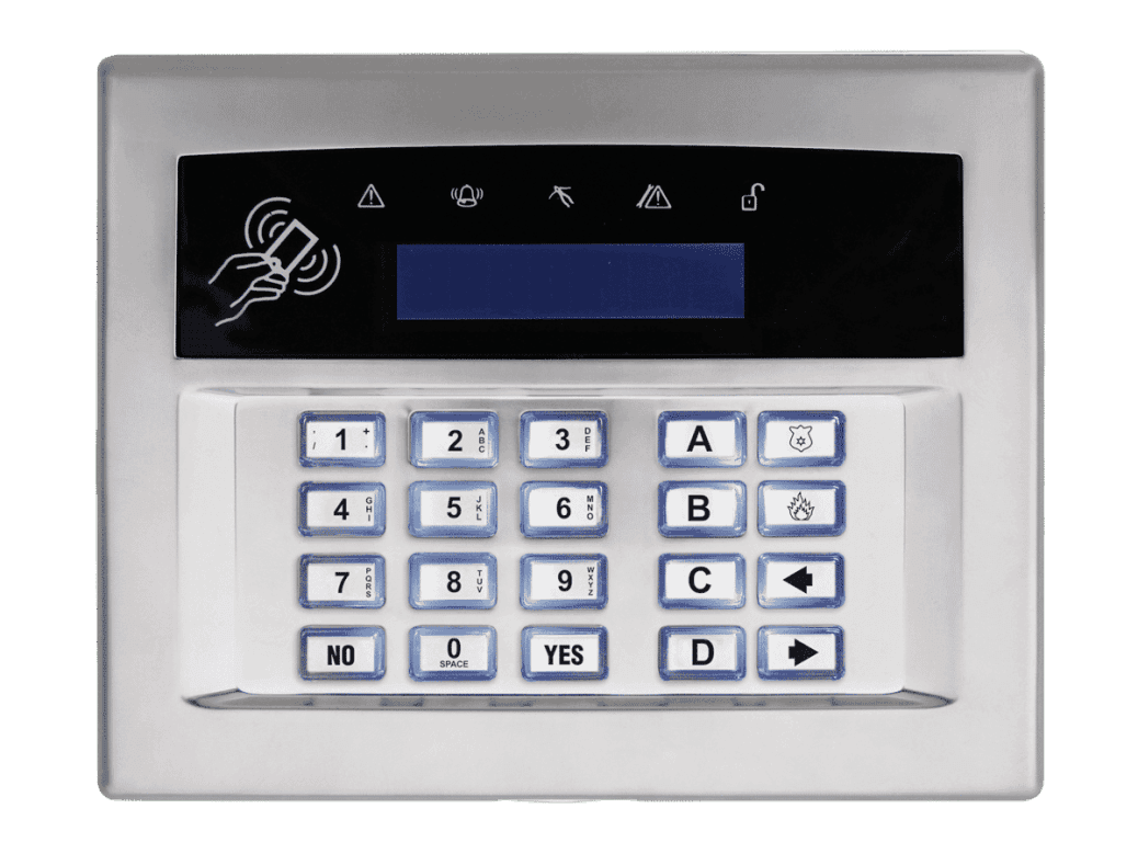 Pyronix wired alarm keypad